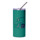 Cute Dinosaur What's Up Design Tumbler Mug product